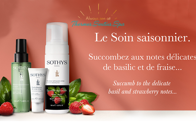 Le soin de Saison Sothys